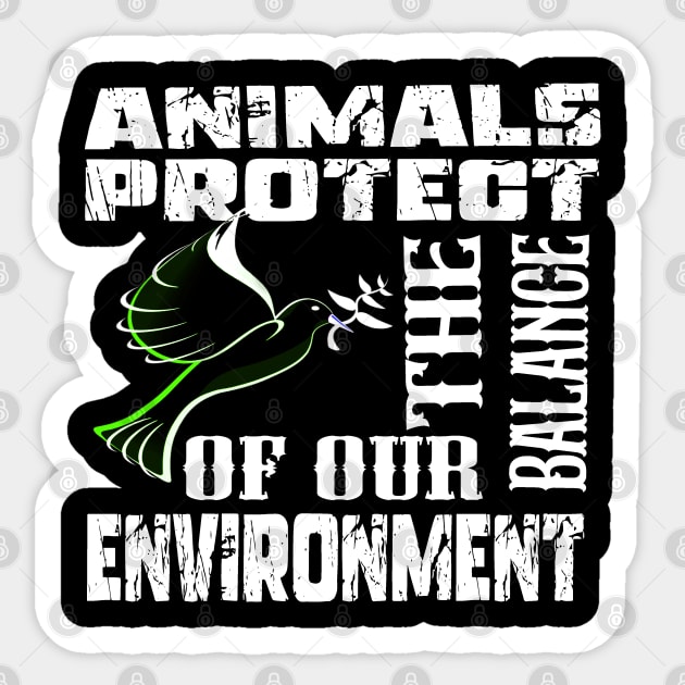 World Animal Day tshirt design 2023 Sticker by RASCREATION 